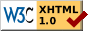 XHTML válido